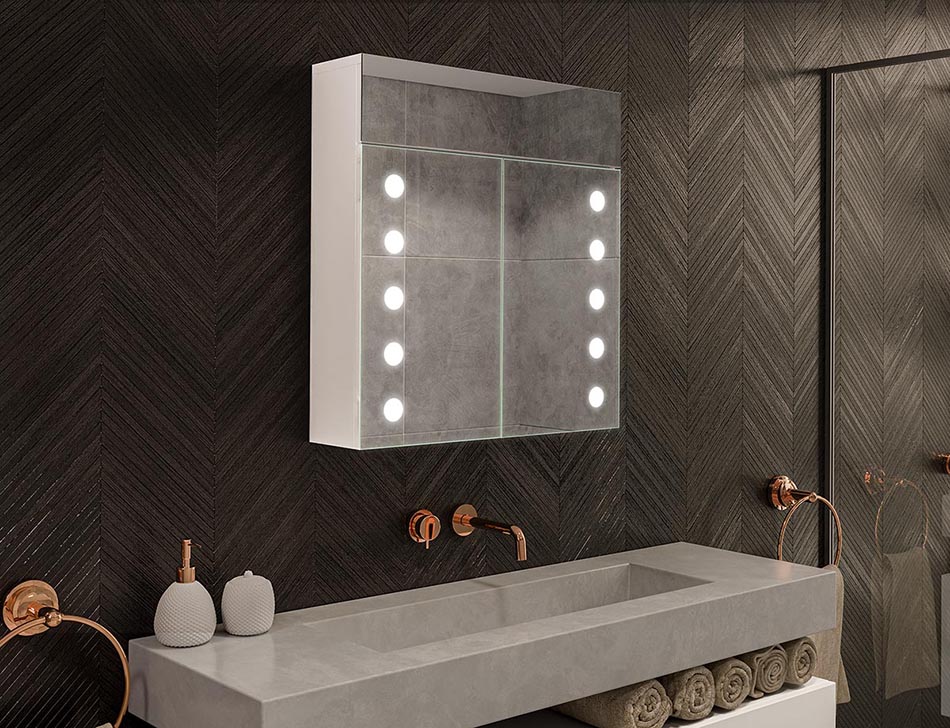 Dulap de baie LED