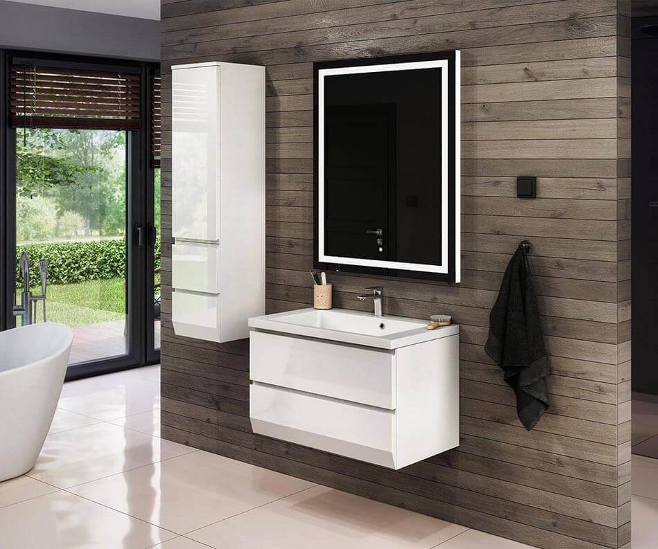 Alegeți mobilierul de baie una dintre cele două variante coloristice disponibile