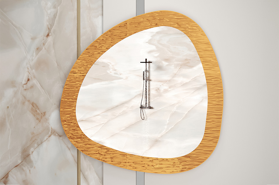 Alege culoarea ramei metalice a oglinzii pentru interiorul tău