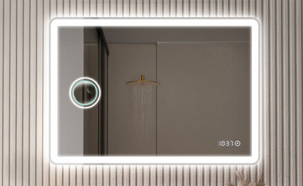 Oglinzi clasice rotunjite cu iluminare