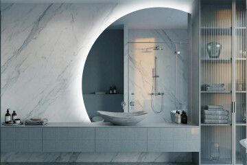 Oglindă sfert de cerc