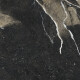 Gres smălțuit pentru pardoseală 60x120, negru cu venaturi aurii, lucios, rectificat, A4H109 Pierre Black #31