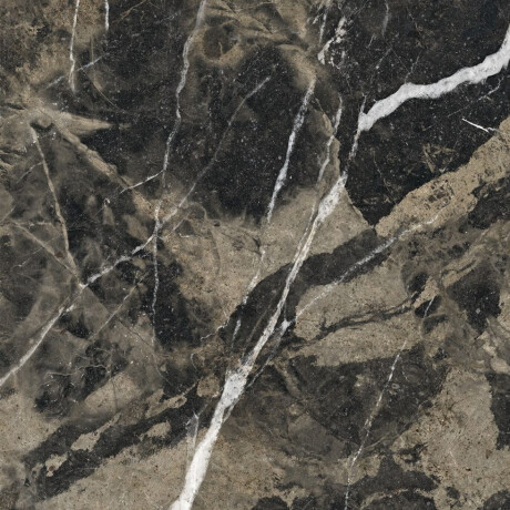 Gres smălțuit pentru pardoseală 60x120, negru cu venaturi aurii, lucios, rectificat, A4H109 Pierre Black #34