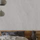 Gres glazurat pentru pardoseală, 60x120 cm, gri deschis, aspect de piatră, mat, A4H1127 Agathos White #5