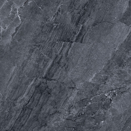 Gres glazurat pentru pardoseală, 120x120 cm, antracit, aspect de piatră, mat, A4H1138 Agathos Anthracite #1