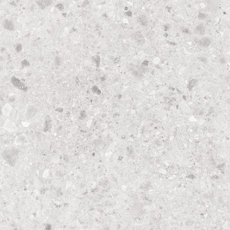 Gres smălțuit 90x90, gri deschis Ivory A4H145, terrazzo #1