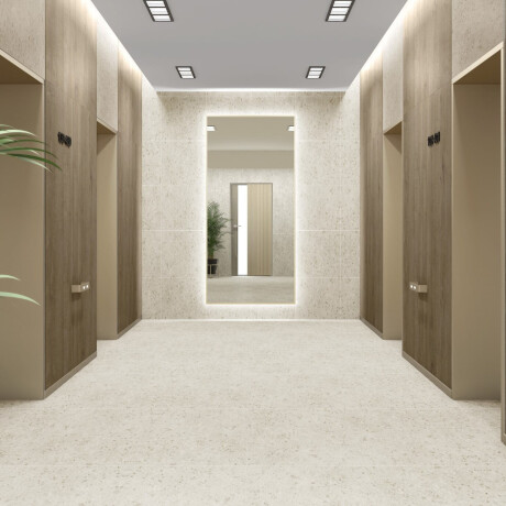 Placă de gres pentru pereți și pardoseală Lastryko 90x90 Pisakowy A4H147 Sand #2