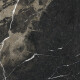 Placă de gresie de format mare, 120x280 cm, neagră, lucioasă, cu venaturi aurii, rectificată, A4H195 Pierre Black #8
