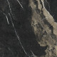 Placă de gres de format mare, 120x270 cm, neagră mată, cu venaturi aurii, rectificată, A4H196 Pierre Black #9