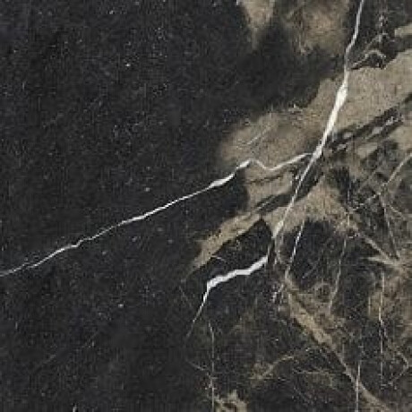 Gres glazurat pentru pardoseală Pierre Black 120x120 cm, negru lucios, cu venaturi aurii, rectificat A4H197 #11