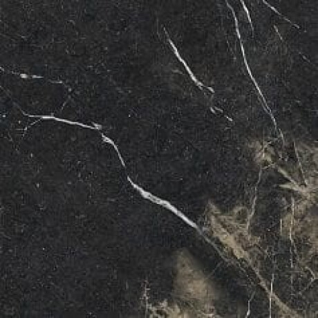 Gres glazurat pentru pardoseală Pierre Black 120x120 cm, negru lucios, cu venaturi aurii, rectificat A4H197 #12