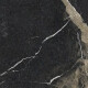Gres glazurat pentru pardoseală Pierre Black 120x120 cm, negru lucios, cu venaturi aurii, rectificat A4H197 #17