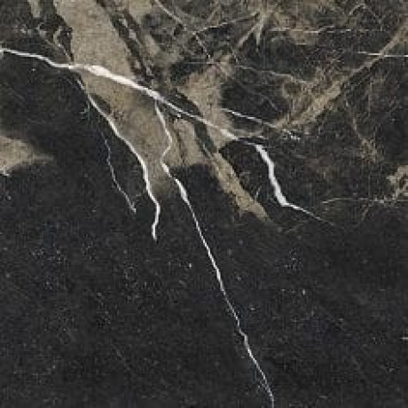 Gres glazurat pentru pardoseală Pierre Black 120x120 cm, negru lucios, cu venaturi aurii, rectificat A4H197 #18