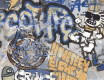 Gresie smălțuită pentru pardoseală, 120x280 cm, gri mat, rectificată, A4H248 City Graffiti Grey