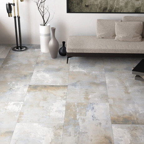 Gres glazurat pentru pardoseală, 120x120 cm, gri mat, rectificat, A4H252 City Grey #11