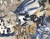 Gres glazurat pentru pardoseală, de format mare, 120x280 cm, bej mat, rectificat, A4H255 City Graffiti Beige