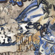 Gres glazurat pentru pardoseală, de format mare, 120x280 cm, bej mat, rectificat, A4H255 City Graffiti Beige #2