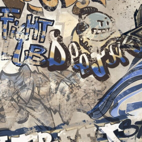 Gres glazurat pentru pardoseală, de format mare, 120x280 cm, bej mat, rectificat, A4H255 City Graffiti Beige #3