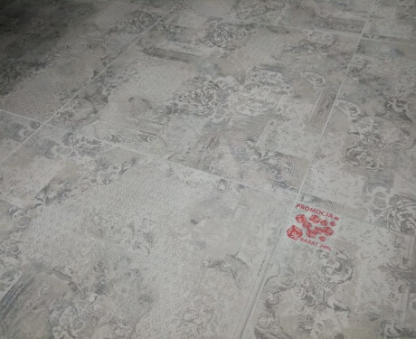 Gres pentru pardoseală 60x60 Carpet Grigio, mat, rectificat, A4H34 Patchwork