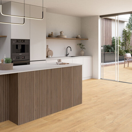 Gresie pentru pardoseală cu aspect de lemn, 23x120, în nuanța chihlimbarului natural mat, A4H505 Amberly Natural #3