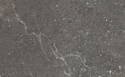 Gresie de piatră cu venaturi pentru pardoseală, 100x100, mată, gri închis, A4H507 Volterra Stone
