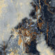 Gres de format mare 120x280, marmură albastru intens cu venaturi, lucios A4H674 Eterno Blu #4