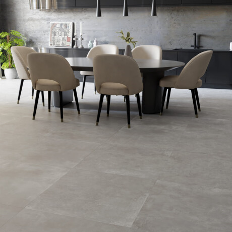 Gresie de format mare 120x280, gri beton mat, A4H763 Louft Ash #1