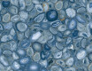 Gres de format mare 120x280, agat albastru lucios, A4H832 Aghatina Azul