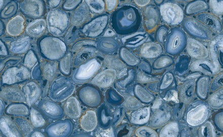 Gres de format mare 120x280, agat albastru lucios, A4H832 Aghatina Azul