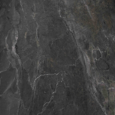 Gres smălțuit pentru pardoseală 60x120 cm, negru mat, rectificat, A4H85 Iroc Black #12