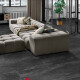 Gres smălțuit pentru pardoseală 60x120 cm, negru mat, rectificat, A4H85 Iroc Black #18