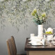 Gresie pentru pereți 60x120 cm, gri, cu motive florale, finisaj mat, A4H918 Flower #2