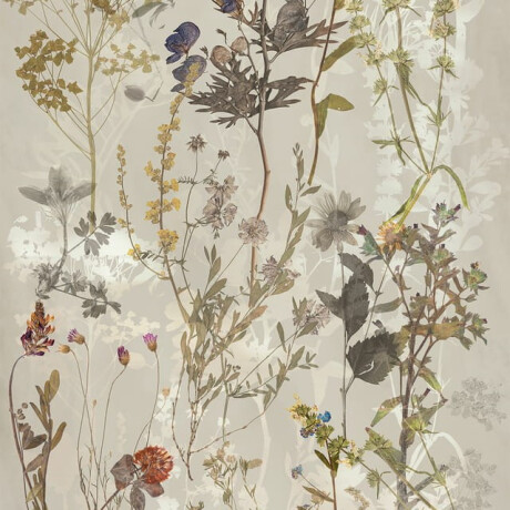 Gresie pentru pereți 60x120 cm, gri, cu motive florale, finisaj mat, A4H919 Glame #1
