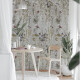 Gresie pentru pereți 60x120 cm, gri, cu motive florale, finisaj mat, A4H919 Glame #3