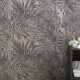 Gresie pentru pereți 60x120 cm, gri, cu motive vegetale, finisaj mat, A4H925 Panaria #1