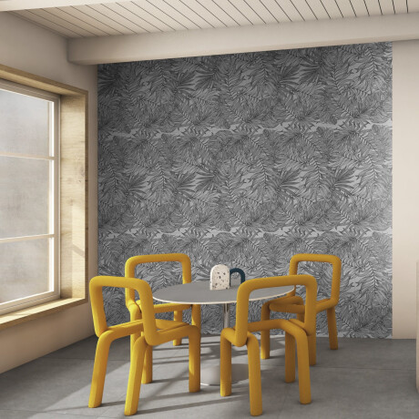 Gresie pentru pereți 60x120 cm, gri, cu motive vegetale, finisaj mat, A4H925 Panaria #3