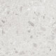 Gres smălțuit pentru pardoseală 60x120 Ivory, gri deschis mat, rectificat, A4H95, terrazzo #6