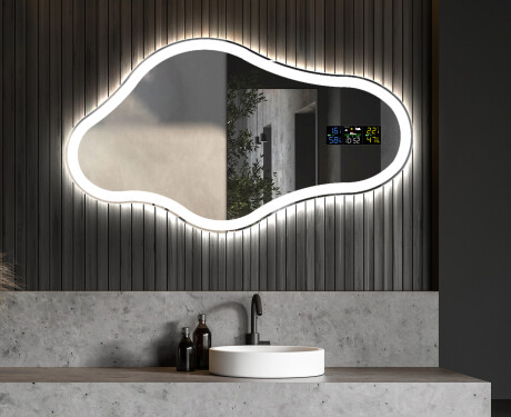 Oglinda decor perete cu LED C222 #6