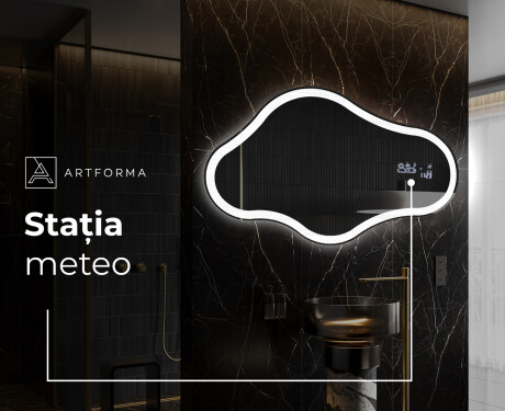 Oglinzi pentru baie cu LED în formă neregulată C222 #6