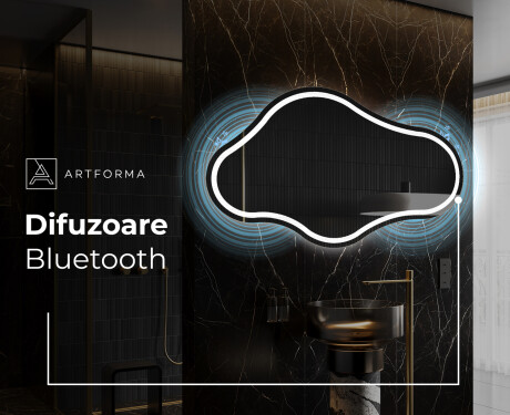 Oglinzi pentru baie cu LED în formă neregulată C223 #5