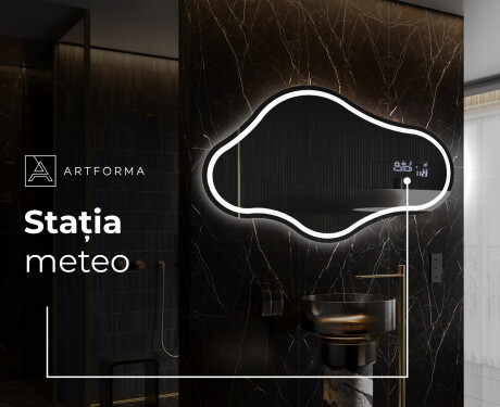 Oglinzi pentru baie cu LED în formă neregulată C223 #6