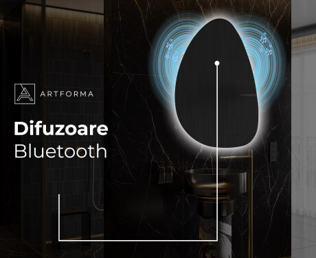 Oglinzi pentru baie cu LED în formă neregulată D221 #5
