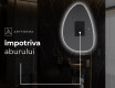 Oglinzi pentru baie cu LED în formă neregulată D221 #8
