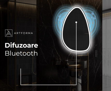 Oglinzi pentru baie cu LED în formă neregulată B222 #6
