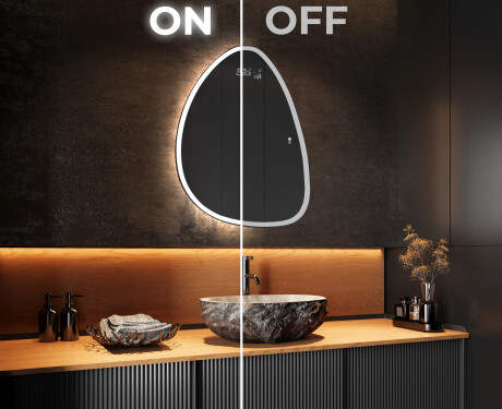 Oglinzi pentru baie cu LED în formă neregulată B222 #3