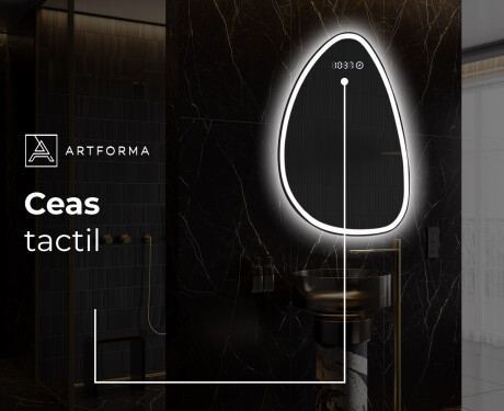 Oglinzi pentru baie cu LED în formă neregulată B222 #7
