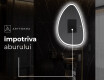 Oglinzi pentru baie cu LED în formă neregulată B222 #8