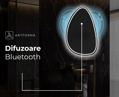 Oglinzi pentru baie cu LED în formă neregulată B223 #6