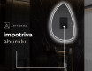 Oglinzi pentru baie cu LED în formă neregulată B223 #8