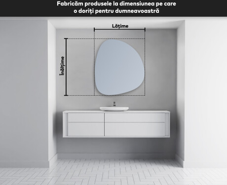Oglinzi pentru baie cu LED în formă neregulată EG221 #4